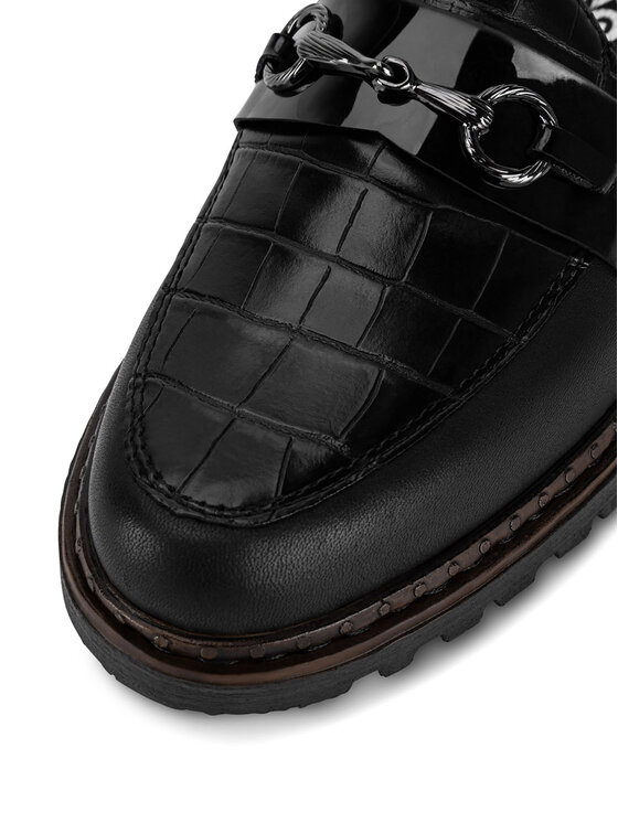 Rieker Rieker Loafersy 54862-01 Černá