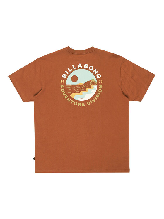 Billabong Billabong T-Shirt Rockies EBYZT00380 Hnědá Regular Fit