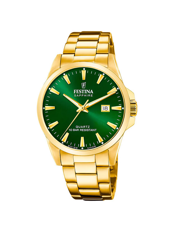 Festina Festina Zegarek F20044-5 Złoty