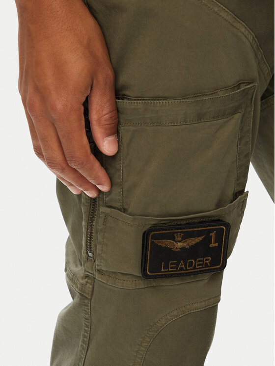 Aeronautica Militare Aeronautica Militare Cargohose 262PA1387UCT01493 Grün Regular Fit