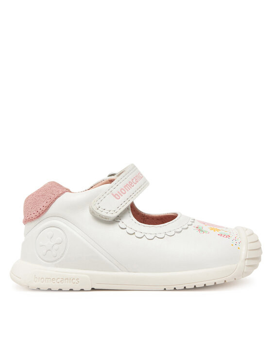 Pantofi Biomecanics 252105 Alb
