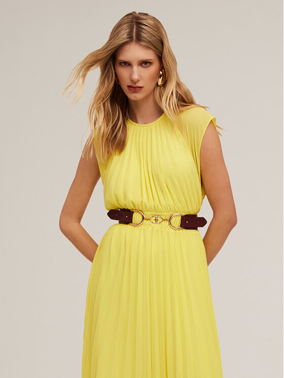 Motivi Motivi Abito da sera 7183Q003276N018 Giallo Regular Fit