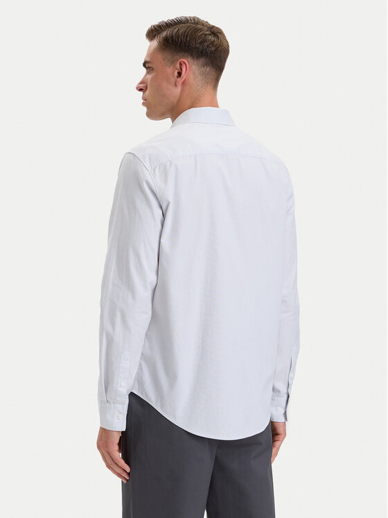 Calvin Klein Calvin Klein Риза Eoe Oxford LV04LH111G Бял Regular Fit