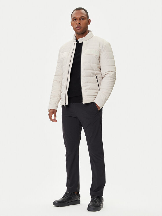 Guess Guess Kurtka przejściowa M4YL16 WFHD0 Écru Regular Fit