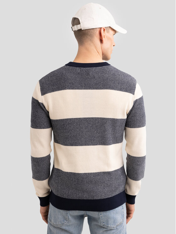 BIG STAR BIG STAR Sweter PASADOR Kolorowy Basic Fit