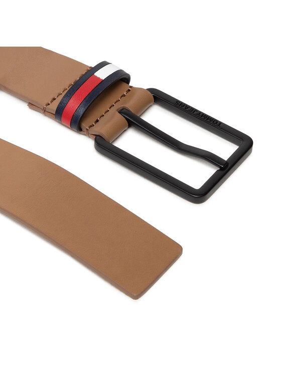 Tommy Jeans Tommy Jeans Ζώνη Ανδρική Tjm Elevated Leather 3.5 AM0AM09004 Καφέ