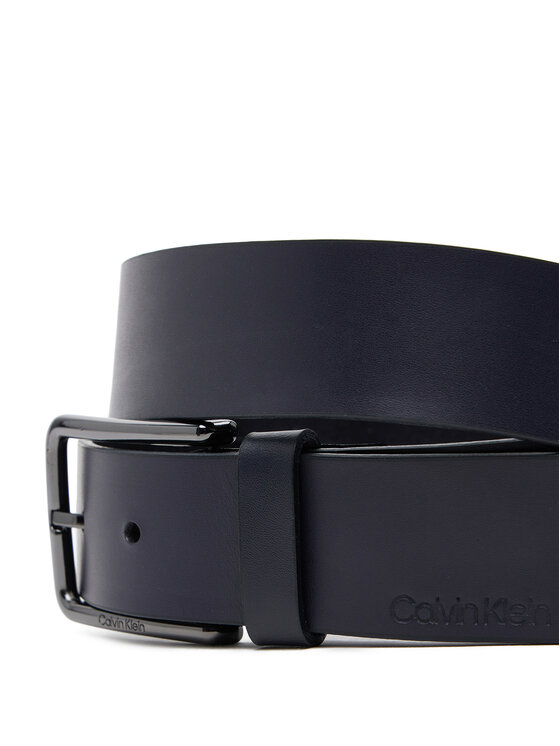 Calvin Klein Calvin Klein Muški remen Warmth Oiled Grain 35Mm K50K509654 Tamnoplava