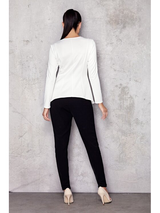 Infinite You Infinite You Bluzka M002 Écru Basic Fit