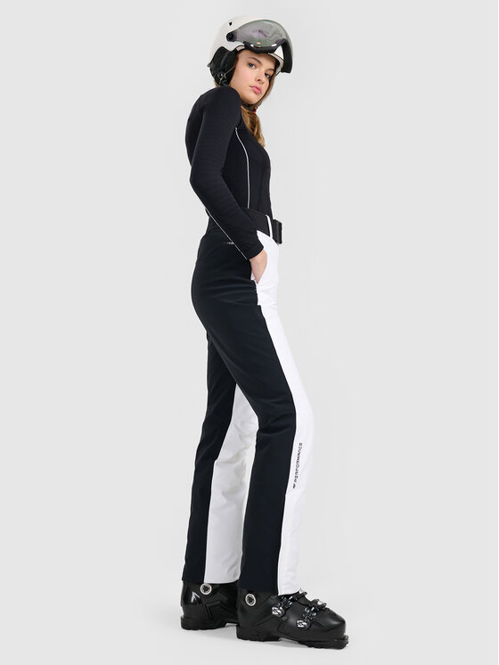 4F 4F Spodnie narciarskie SKI PERFORMANCE Biały Slim Fit
