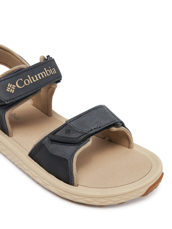 Columbia Columbia Sandály Konos Hiker 2-Strap 2121561 Černá