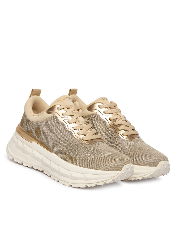 Guess Guess Sneakersy FLPRN3 FAB12 Zlatá