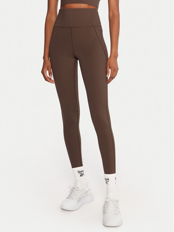 Reebok Reebok Leggings Reebok X Ewa Chodakowska RK25313CCW Barna Slim Fit