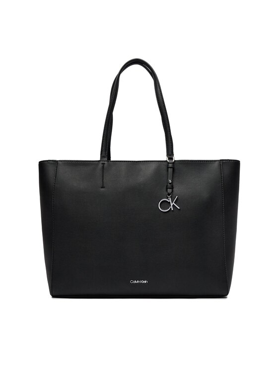 Geantă Calvin Klein Ck Must Shopper Md K60K610610 Negru