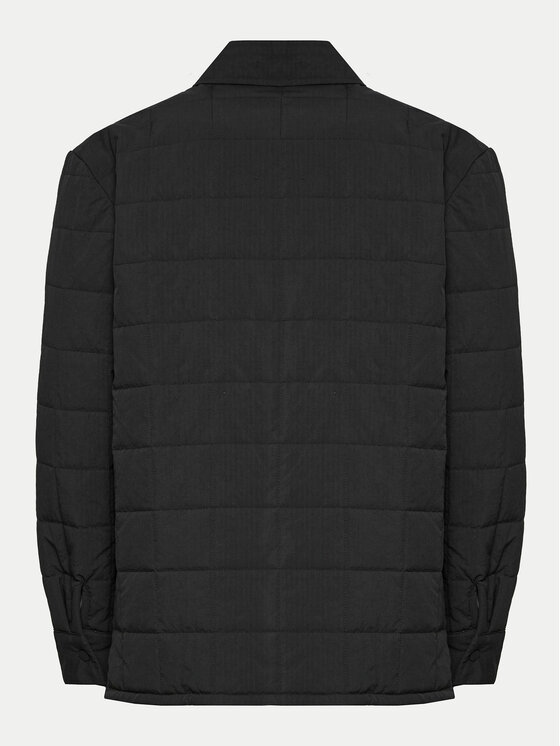 Rains Rains Cămașă Giron Liner Overshirt T1 19420 Negru Regular Fit