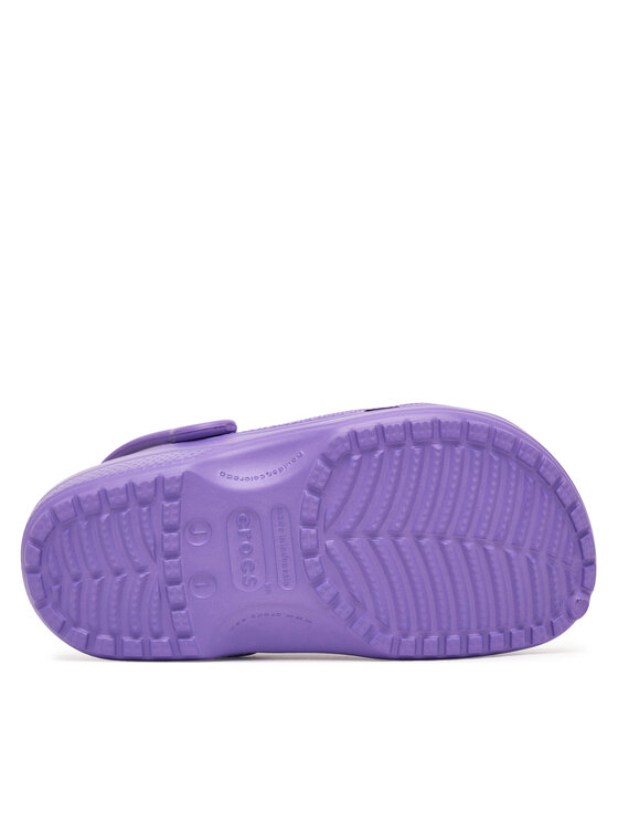 Crocs Crocs Klapki Classic Clog K 206991 Fioletowy
