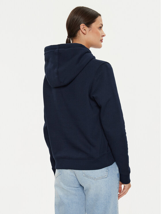 Tommy Jeans Tommy Jeans Bluza Flag DW0DW19729 Granatowy Regular Fit