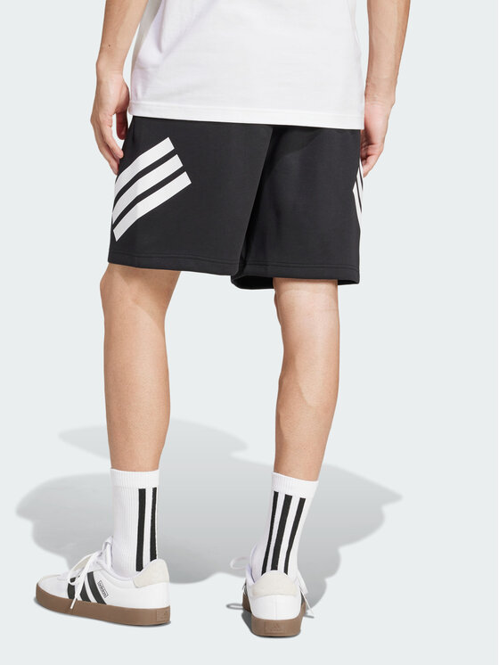 adidas adidas Szorty materiałowe 147667 Czarny Regular Fit
