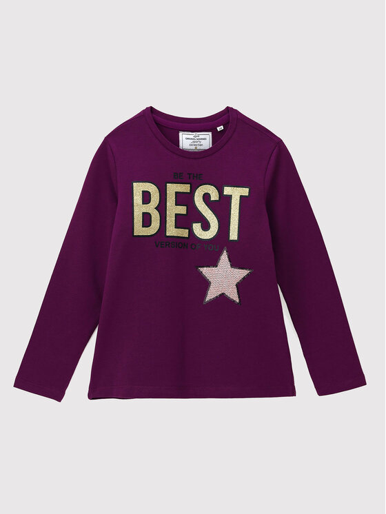 Original Marines Bluză DCA3556F Violet Regular Fit