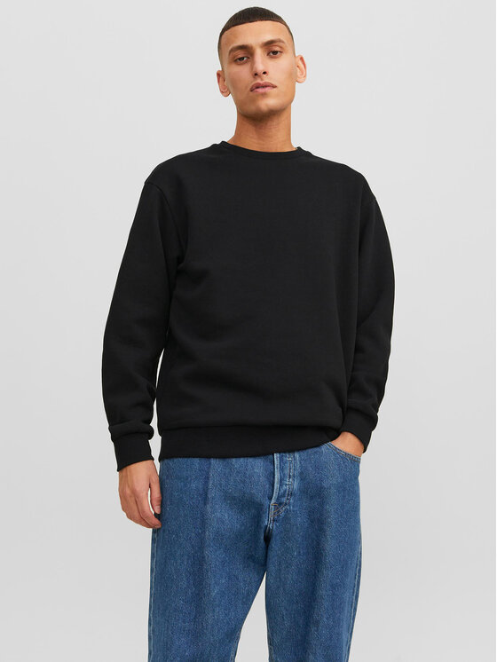 Jack & Jones Jack & Jones Pulóver Bradley 12249341 Fekete Relaxed Fit