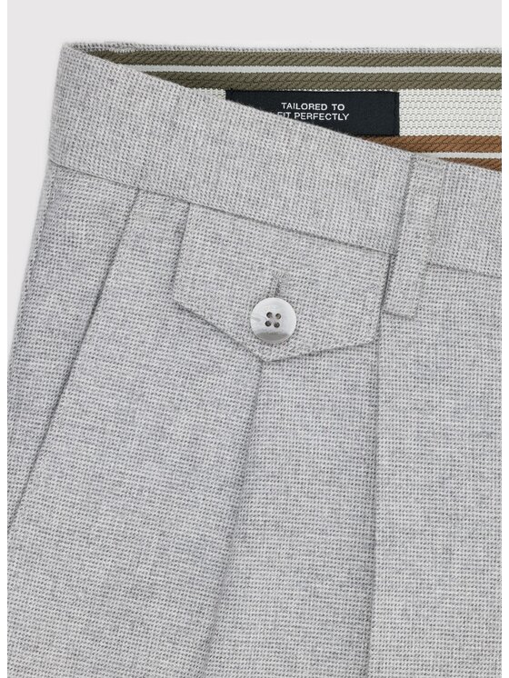 Pako Lorente Pako Lorente Spodnie materiałowe P26WF-WX-006 Szary Straight Fit