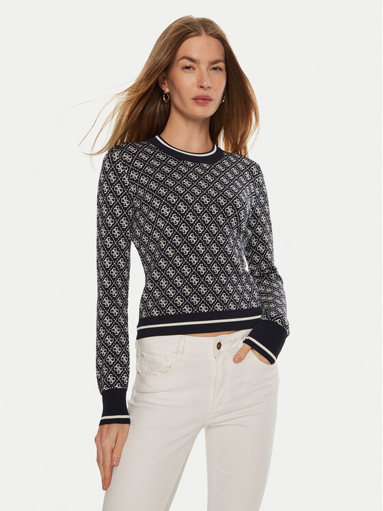 Guess Guess Светр Lise W4BR21 Z37K0 Cиній Regular Fit