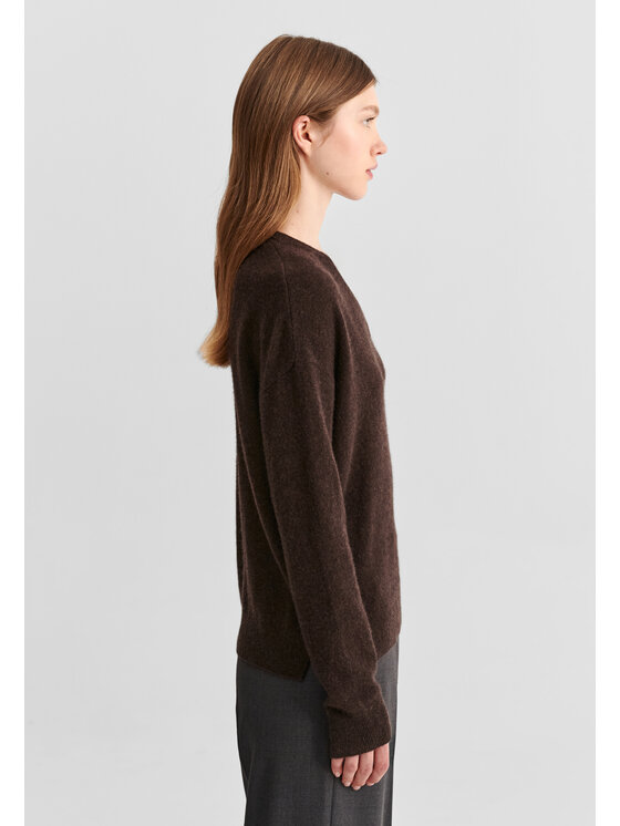 TATUUM TATUUM Sweter RETRA Brązowy Classic Fit