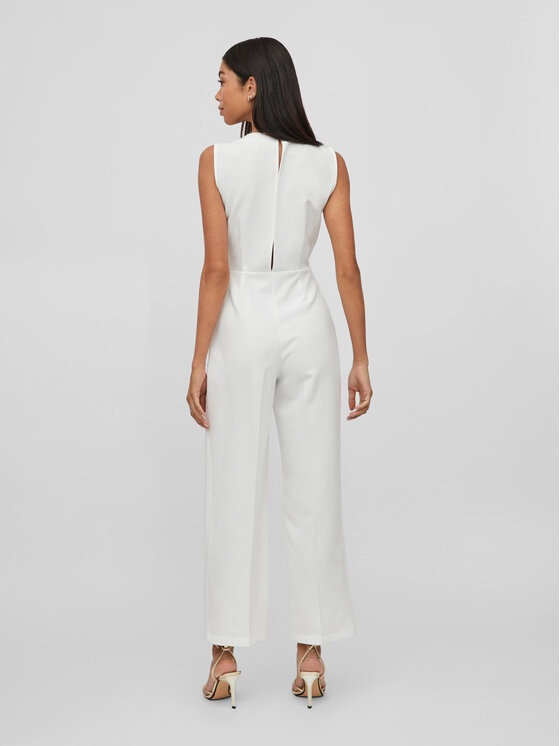 Vila Vila Jumpsuit 14083352 Weiß Regular Fit