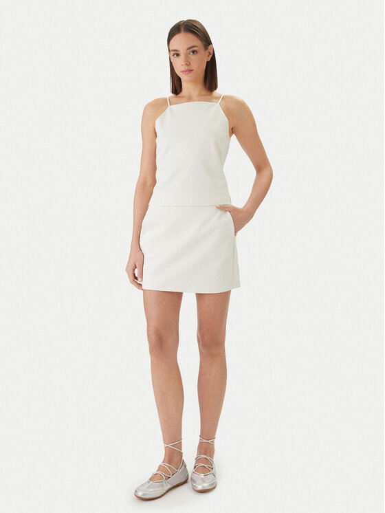 Calvin Klein Jeans Calvin Klein Jeans Mini suknja LV047F251G Bež Slim Fit