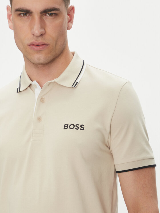 BOSS BOSS Polo Paddy Pro 50469102 Bež Regular Fit
