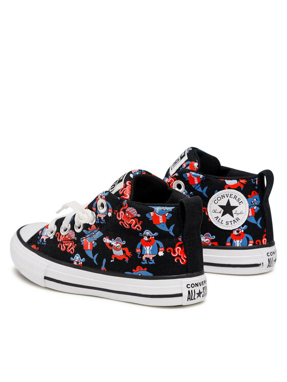 Converse Converse Tornacipő Chuck Taylor All Star Street Mid 672732C Fekete