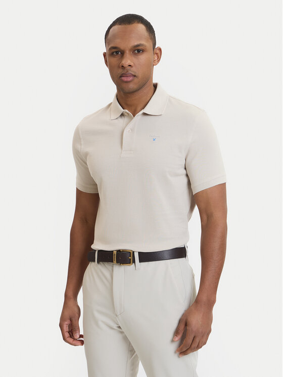 Barbour Barbour Polo majica Original Sports MML0358BE12 Bež Regular Fit