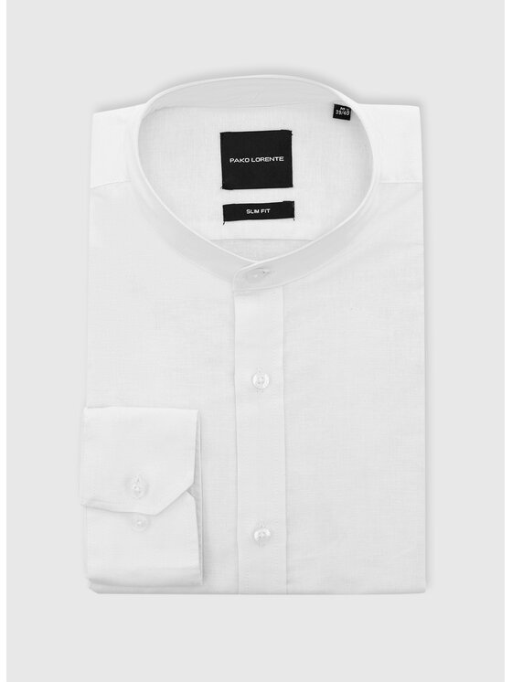 Pako Lorente Pako Lorente Koszula P26SF-1X-004 Biały Slim Fit