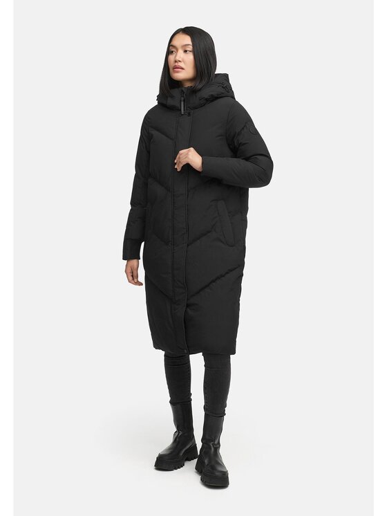Marikoo Marikoo Kurtka zimowa Teonaa Czarny Regular Fit