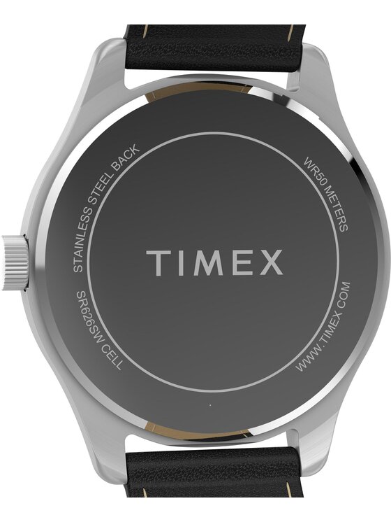 Timex Timex Zegarek TW2Y16000 Czarny