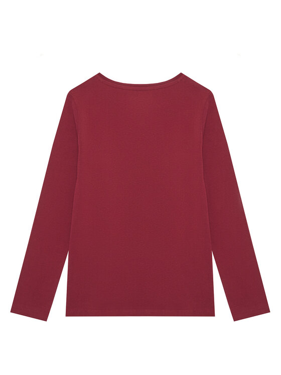 Guess Guess Blusa K5BI03 J1314 Rosso Regular Fit