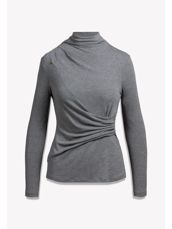 BIZUU BIZUU Golf LOMEA LONGLEEVE Szary Standard Fit