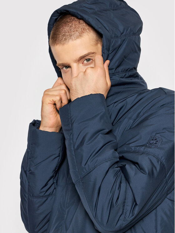 Jack Wolfskin Doudoune North York 1206381 Bleu marine Regular Fit Modivo