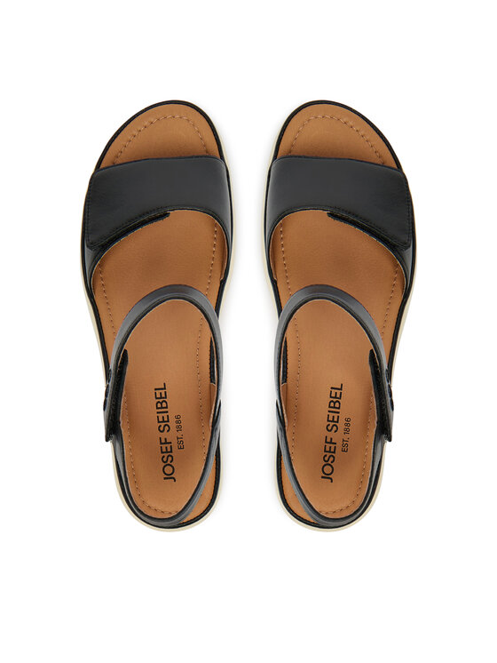 Josef Seibel Josef Seibel Босоніжки Sevran 01 76401 Чорний