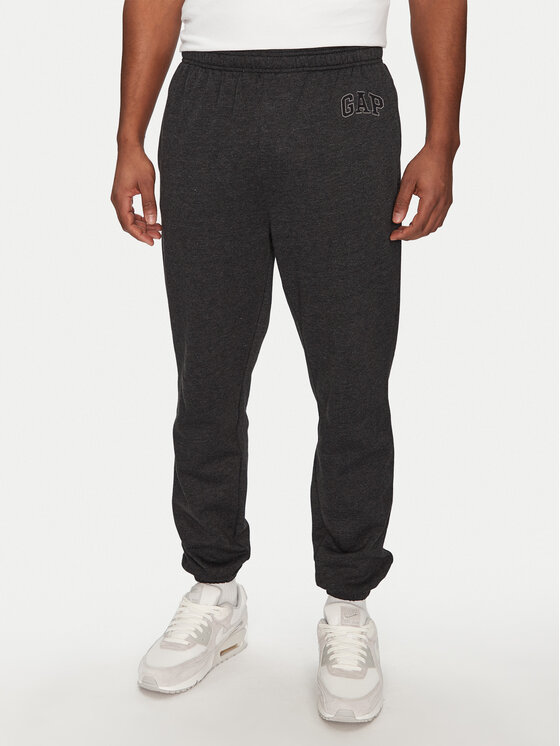 Gap Teplákové nohavice 500382-48 Sivá Regular Fit