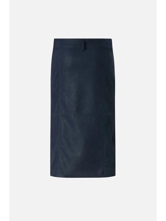 PINKO PINKO Spódnica midi Montiano Granatowy Fitted Fit