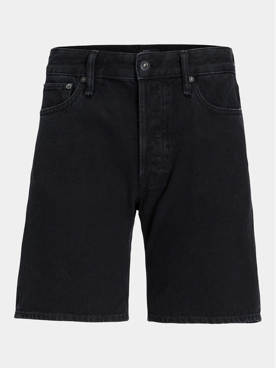 Jack&Jones Jack&Jones Jeans kratke hlače Chris Cooper 12252866 Črna Relaxed Fit