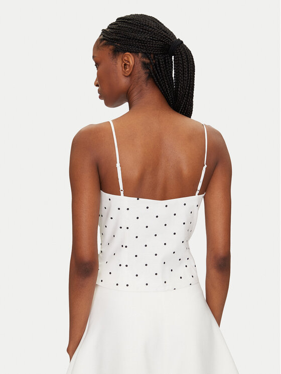 Bardot Bardot Top Vieda 59755TB Bílá Regular Fit
