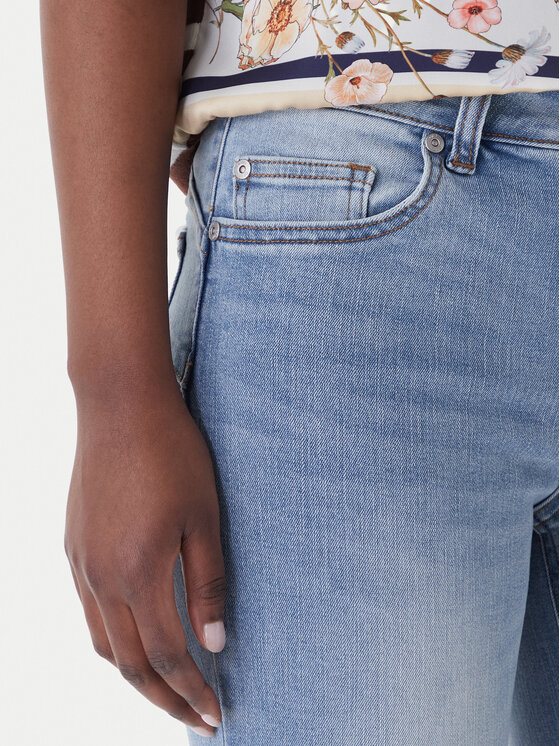 Liu Jo Liu Jo Jeans hlače UA6015 D0318 Modra Flare Fit