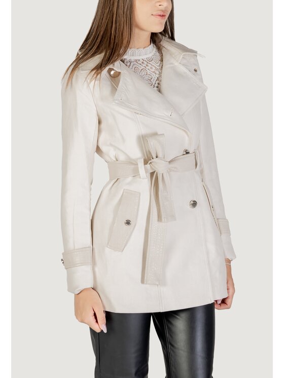 Morgan De Toi Morgan De Toi Trench 242-GZIMA Beige Classic Fit