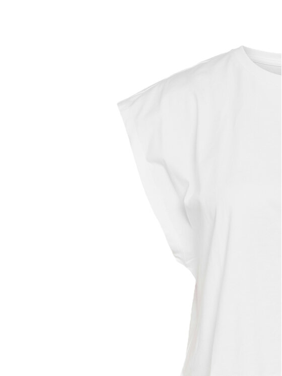 Noisy May Noisy May T-Shirt Speedy 27033493 Biały Regular Fit