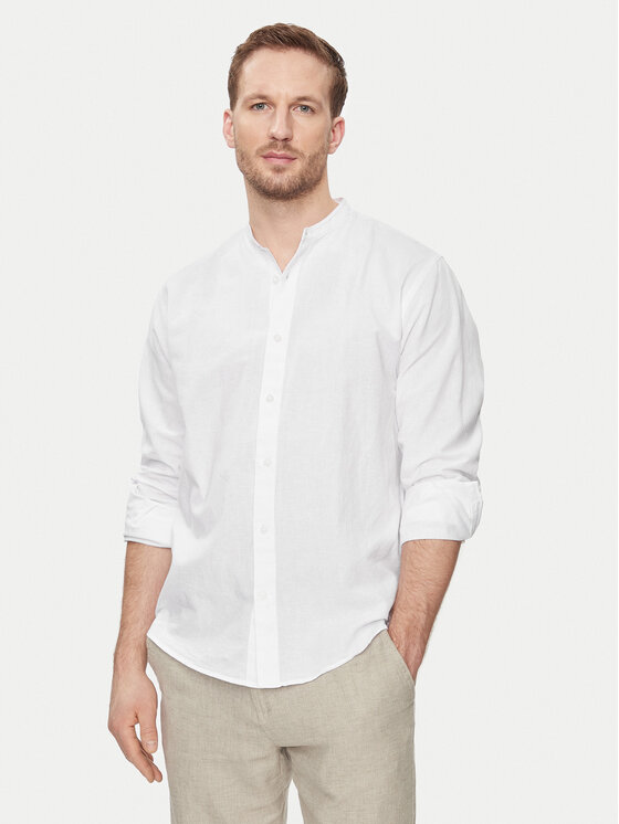 Selected Homme Košeľa New 16079054 Biela Regular Fit