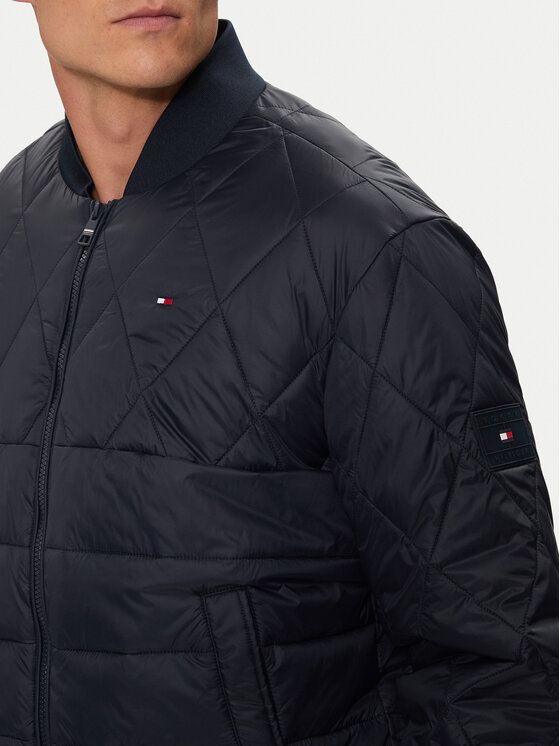 Tommy Hilfiger Tommy Hilfiger Μπόμπερ μπουφάν MW0MW36325 Σκούρο μπλε Regular Fit