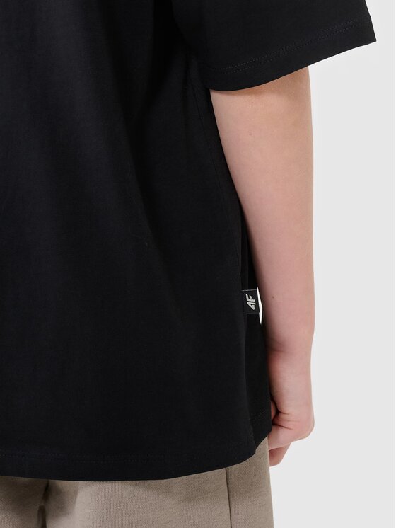 4F 4F T-shirt 4FJWSS25TTSHM2184-20S Nero Oversize