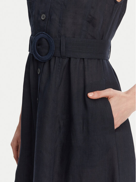 Marella Marella Vasaras kleita Picchio 2513221064 Tumši zils Regular Fit