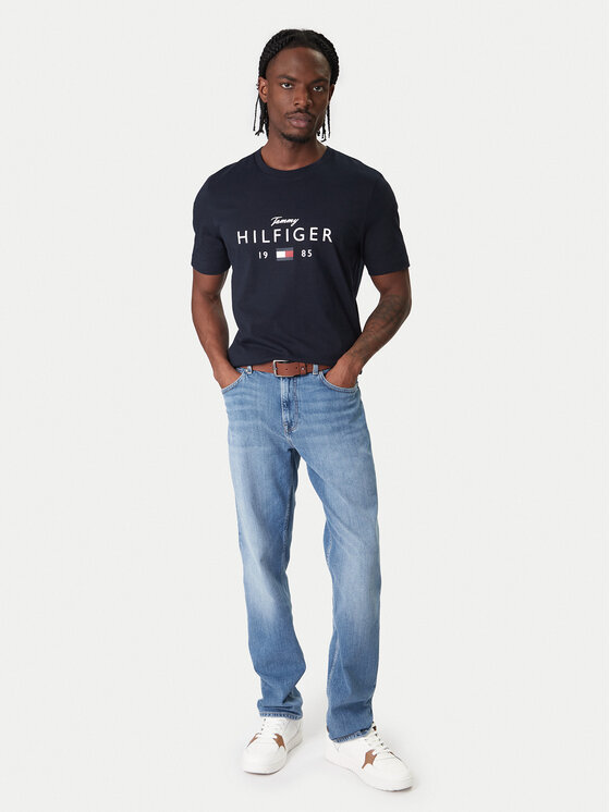 Tommy Hilfiger Tommy Hilfiger Farmer Denton MW0MW41886 Kék Straight Fit